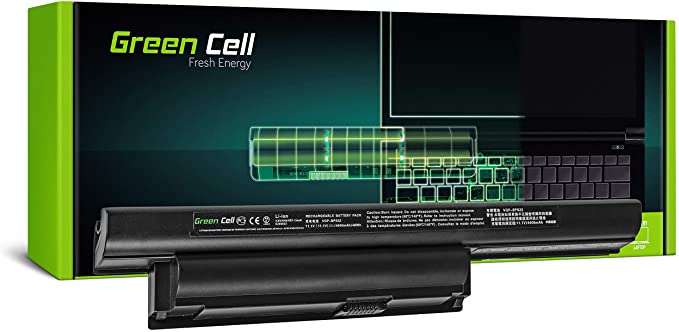 Green Cell® Standard Series VGP-BPS22 VGP-BPS22A VGP-BPL22 Battery for Sony Vaio PCG-61211M PCG-61611M PCG-71211M PCG-71211V PCG-71212M Laptop (6 Cells 4400mAh 11.1V Black)