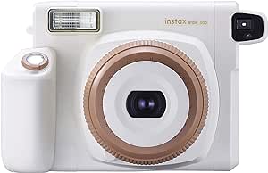 Fujifilm INSTAX Wide 300 Instant Film Camera, Toffee/Creme