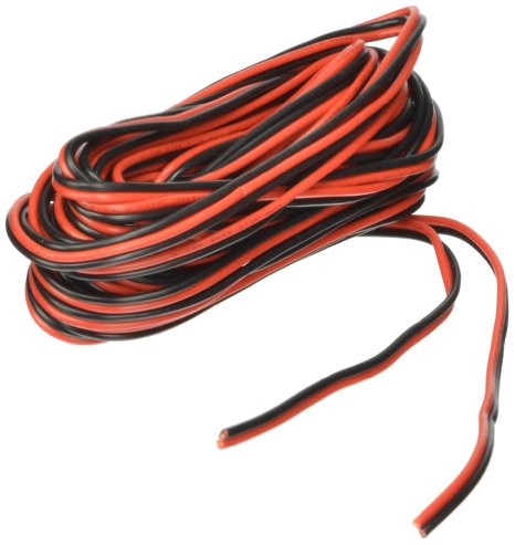 20ga 25 RedBlack Hookup Wire 12V DC