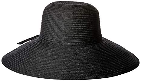 San Diego Hat Company Women's 5-Inch Brim Sun Hat With Braid Self-Tie