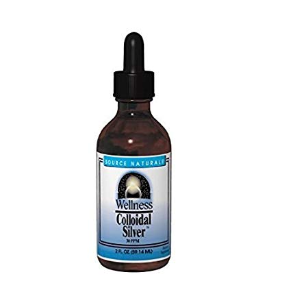 Source Naturals Wellness Colloidal Silver, 30 ppm, 2 Ounce (Pack of 3)