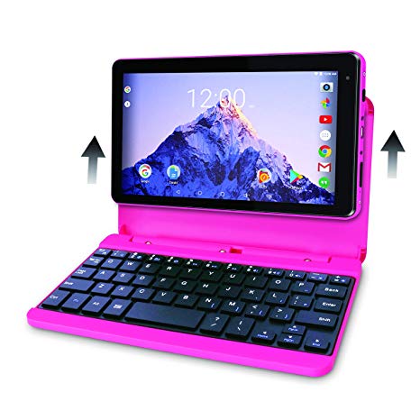 RCA Voyager Pro 7 inch Tablet (Touchscreen) with Keyboard Case - Android 6.0 (Marshmallow) -16 GB Storage Memory - PINK