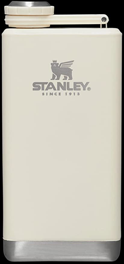 Stanley Legendary Classic Pre-Party Liquor and Spirit Flask - 8 ounce - Stainless Steel Pocket Friendly Flask