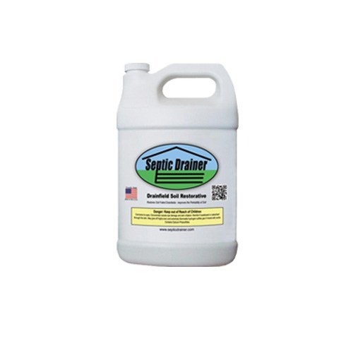 Septic Drainfield Maintenance Treatment (1 Gallon) - 128 oz. per gallon, $0.39 per ounce - Cleans Septic Drainfield and Hardened Soil, Deadpan, Septic tank treatment, Flood Damage, Saturated soil