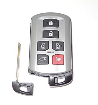 6 Button Toyota Sienna Smart Proximity Remote Key Hyq14adr