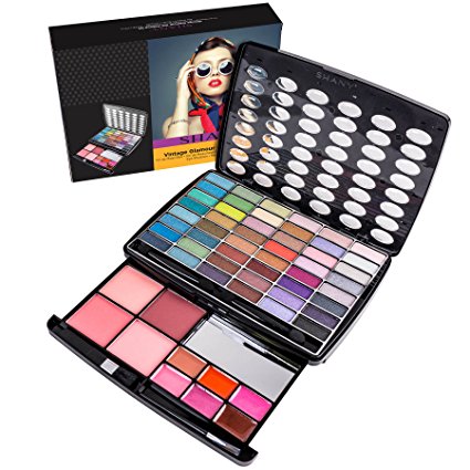 SHANY Glamour Girl Makeup Kit - 48 Eyeshadows / 4 Blush /2 Powder