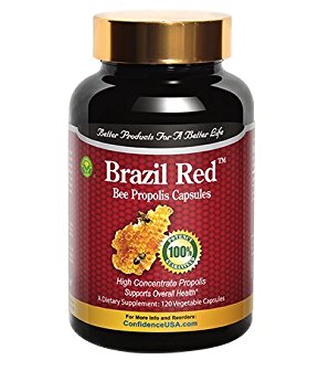 Brazil Red Bee High Concentrate Propolis (120 Capsules)