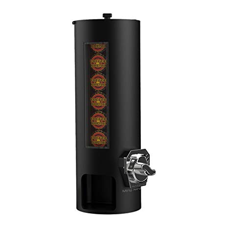 Mind Reader 24 Capacity"Revolution" Coin Operated Single Serve Coffee Pod Dispenser, Black