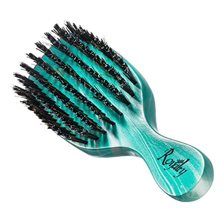 Royalty By Brush King Wave Brush #RBC3- Hard Club Brush- Great for wolfing - For 360 waves- From the maker of Torino Pro
