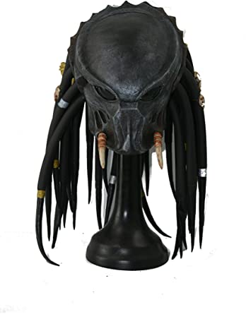 1:1 Predator Replica Mask Latex Helmet Cosplay Costume (Tracker Predator)