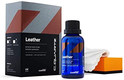 CarPro CQuartz Leather & Vinyl 50mL Kit - Hydrophobic & Oil Phobic