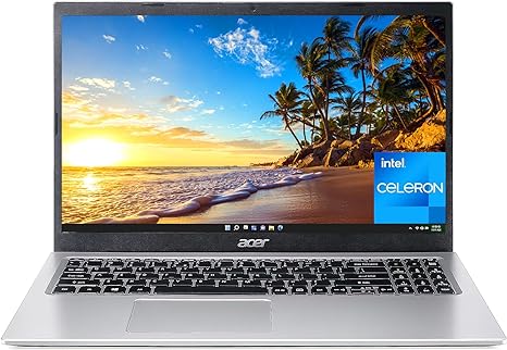 Acer 2023 Newest Aspire 1 Slim Laptop, 15.6" FHD Laptop, Intel Celeron Dual-core Processor, 16GB RAM, 128GB eMMC, 1-Year Microsoft 365 Personal Subscription,Student, Win 11 Home S, Bundle with JAWFOAL