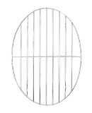 HIC Oval Wire Roasting Baking Broiling Rack 12-Inches x 85-Inches