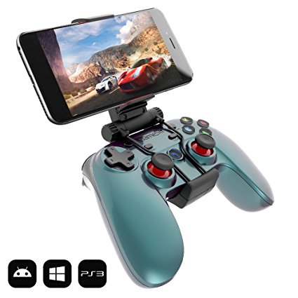 GameSir G3v 2.4Ghz Wireless Bluetooth Gamepad Controller for Android TV BOX Smartphone Tablet PC (Blue)
