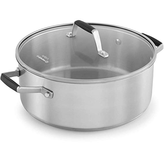 Calphalon Stainless Steel 5-Quart Dutch Oven with cover