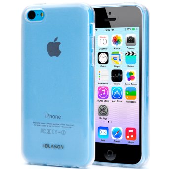 iPhone 5c Case, i-Blason SoftGel Flexible TPU Case AT&T Verizon Sprint T-Mobile and All Carriers for Apple iPhone 5C (Frost Clear)