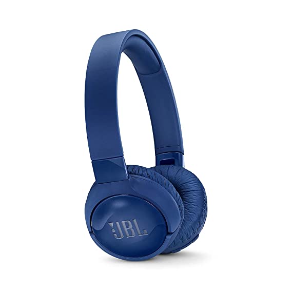 JBL Tune 600 BTNC On-Ear Wireless Bluetooth Noise Canceling Headphones (Blue)