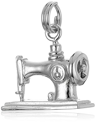 Sterling Silver Sewing Machine Charm