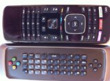Original New VIZIO Smart TV Remote control---with Qwerty dual side keyboard amazon--Netlix--M-GO Wide key remote control