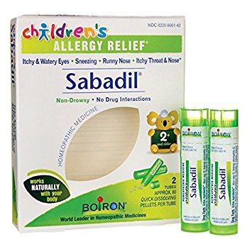 Boiron Children's Sabadil Pellets - 2 Tubes