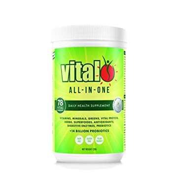 Vital Greens Antioxidant Superfood Powder Natural Multivitamin Formula 120gm / 4.23 oz