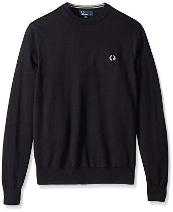 Fred Perry Men's Classic Cotton Crew Neck