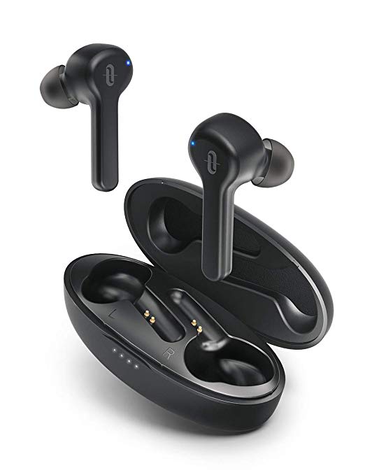 Wireless Earbuds, TaoTronics Bluetooth 5.0 Headphones SoundLiberty 53 Earphones IPX7 Waterproof Smart Touch Control Bluetooth Earbuds Single/Twin Mode with Built-in Mic 40H Playtime for iPhone 11
