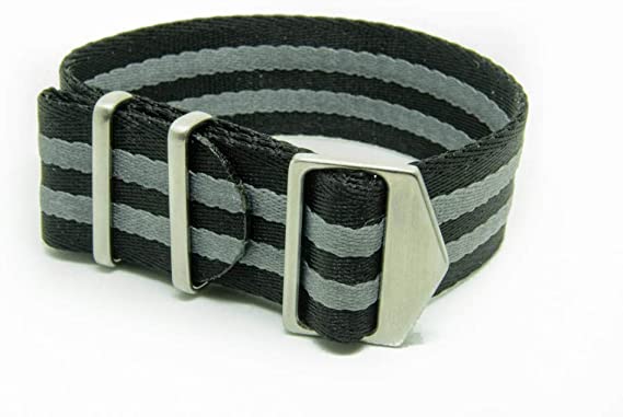 Premium 22mm and 20mm NATO Strap Watch Band. Nylon Watch Strap with Micro-Adjustment.
