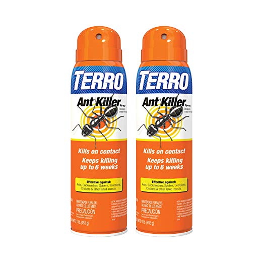 Terro T401SR Ant Killer Spray-2 Pack, White