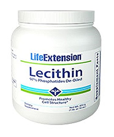 Life Extension Lecithin Granules, 16 Ounce