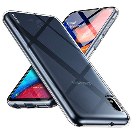 CASEVASN Galaxy A10E Case, [Shockproof] Anti-Scratches Flexible TPU Gel Slim Fit Soft Skin Silicone Protective Case Cover for Samsung Galaxy A10E (Clear)