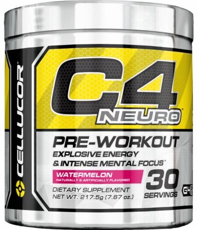 Cellucor C4 Neuro Pre-Workout, 30 Servings (Watermelon)