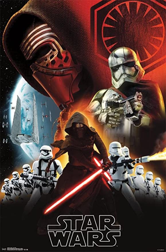 Star Wars The Force Awakens - Dark Side 22x34 Poster