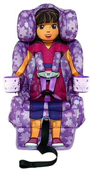 KidsEmbrace 2-in-1 Harness Booster Car Seat, Nickelodeon Dora the Explorer