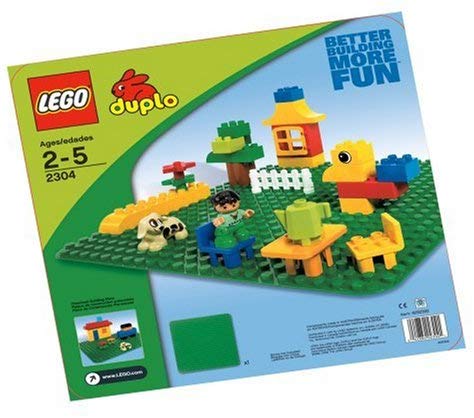 LEGO Duplo Green Building Plate (15" X 15")