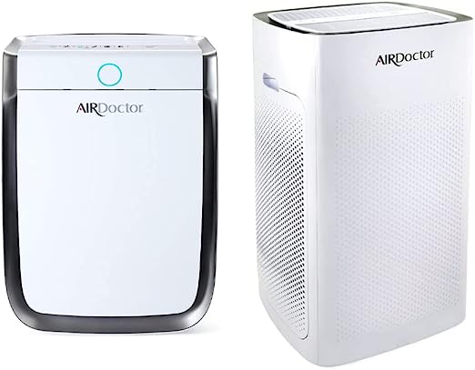 AIRDOCTOR AD3000 4-in-1 Air Purifier and AD5000 for Extra Large Spaces BUNDLE