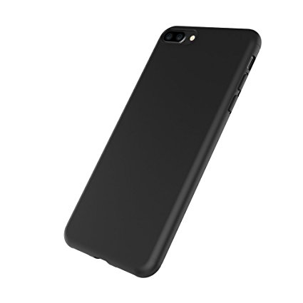 iPhone 7 Plus Case Electech Ultra Slim Black Rubber TPU Matte Case for iPhone 7 Plus - (Black) SPP11