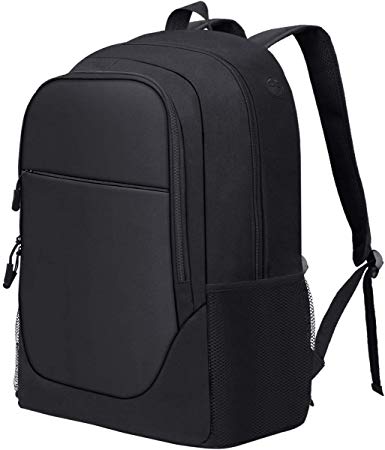 PUREBOX School Backpack Laptop Backpack Men Notebook Backpack 17.3 Inch Waterproof High Schoolbag Casual Laptop Bag Daypack with Trolley Strap (Black)