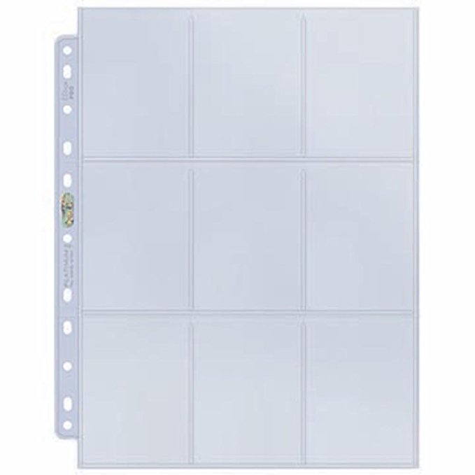 Ultra-Pro Platinum 9-Pocket Hologram Pages (25 pcs.)