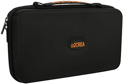 co2CREA Hard EVA Carrying Travel Case Replacement for Powerbank HDD / Electronics/Accessories Extra Large (10.2“x”6.4"x3.2" inch)