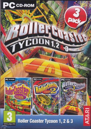 Roller Coaster Tycoon 123 3-pack