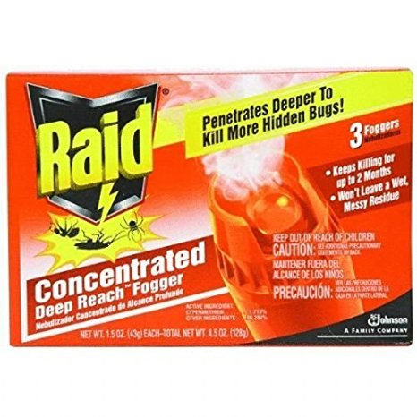 Raid 820421 4-Count Concentrated Deep Reach Fogger