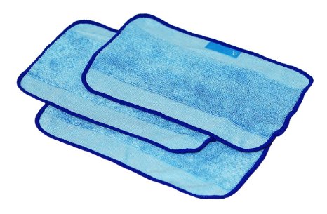 Df company Microfiber 3-Pack for Braava Floor Mopping Robot 320 375t 380T, Mint 4200 4205 5200 5200C