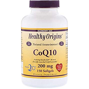 Healthy Origins, COQ10 GELS 200 MG - 150 SOFTGEL
