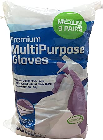 Clean Ones MultiPurpose Gloves-9 pairs - Medium