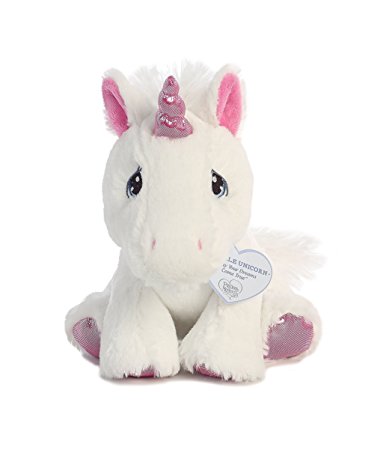 Precious Moments Sparkle Unicorn Stuffed Animal - 8 Inch by Aurora World