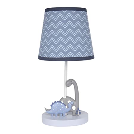 Bedtime Originals Roar Lamp with Shade & Bulb, Blue