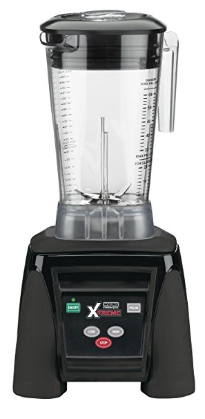 Waring Commercial MX1050XTX Xtreme Hi-Power Electronic Keypad Blender with Raptor Copolyester Container, 64-Ounce