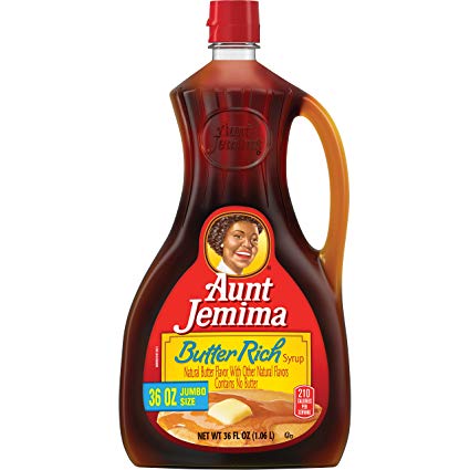 Aunt Jemima Rich Syrup, Butter, 36 Ounce