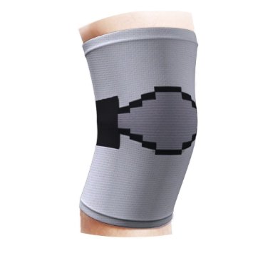 Knee Brace - Arthritis Pain Relief - Meniscus, ACL & Tendonitis Support - Great Compression - CrossFit - Quicker Recovery From Joint Pain - Best Knee Support for Basketball - Very Effective Knee Sleeves for Running - Great for Men & Women - Large - Awesome Father's Day Gift